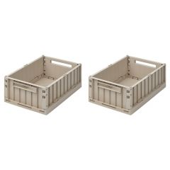 Lot de 2 boîtes de rangement Weston taille M