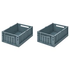 Lot de 2 boîtes de rangement Weston taille M