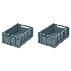 Lot de 2 boîtes de rangement Weston taille S
