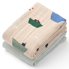 Lot de 2 langes Lewis