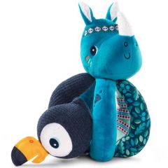 Hochet à poignées Marius le rhinocéros