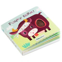 Livre tactile et sonore Funky Farm