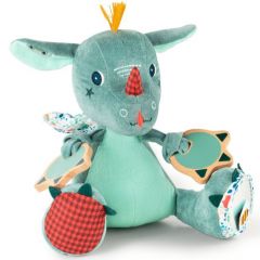 Peluche multi-activités Joe le dragon