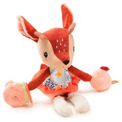 Peluche multi-activités Stella le faon