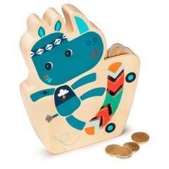 Tirelire Marius le rhinocéros