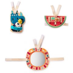 Trio d'activités à suspendre Marius le rhinocéros