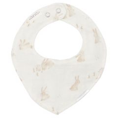 Bavoir bandana mousseline