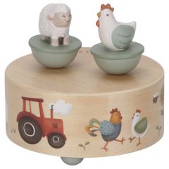 Boîte à musique en bois