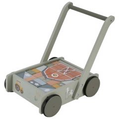 Chariot de marche à blocs