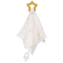 Doudou avec anneau de dentition - Newborn Naturals