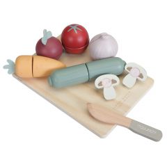 Ensemble de légumes à découper