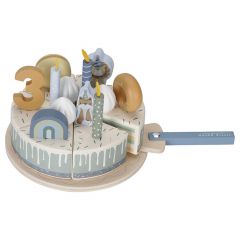 Gâteau d'anniversaire en bois