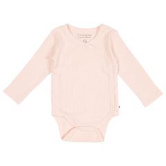 Gekruiste body lange mouwen - maat 50/56 (0-2m)