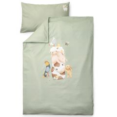 Housse de couette + taie d'oreiller 100 x 140 cm / 40 x 60 cm