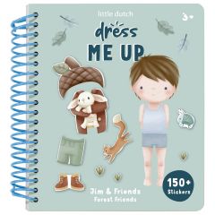 Livre Dress Me Up - Jim & Friends - Forest Friends