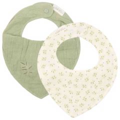 Lot de 2 bavoirs bandana