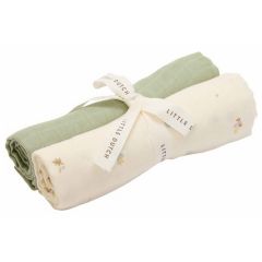 Lot de 2 langes - 70 x 70 cm