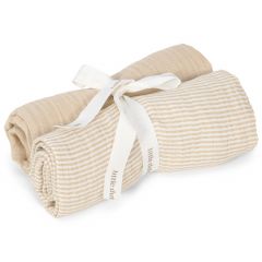 Lot de 2 langes - 70 x 70 cm