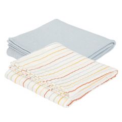 Lot de 2 langes - 70 x 70 cm