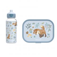 Lunchset Campus (gourde pop-up + boîte à lunch)