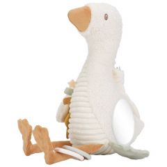 Peluche d'activités oie GRS - Little Goose Beige