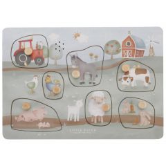 Puzzle sonore en bois - Little Farm
