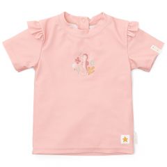 T-shirt de natation manches courtes avec ruches - taille 62-68