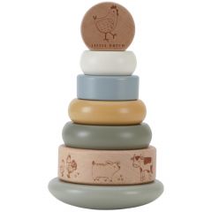 Tour d'anneaux à empiler culbuto