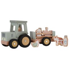Tracteur avec remorque