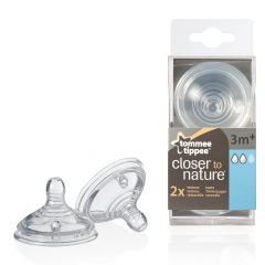 Lot de 2 tétines Easi Vent - débit moyen (3m+)