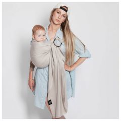 Echarpe tissée sans nœud