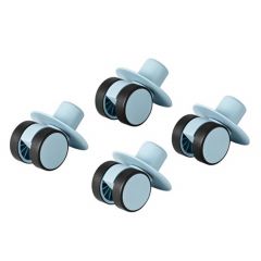 4 Roues Pivotantes