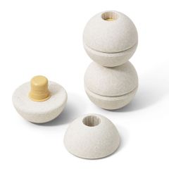 Lot de 3 balles en mousse