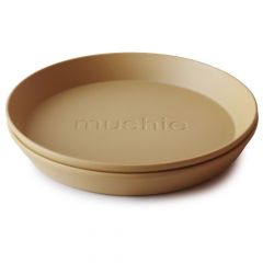 Assiette ronde - 2 pièces