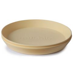 Assiette ronde - 2 pièces