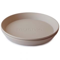 Assiette ronde - 2 pièces