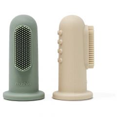Brosse à dents de doigt - 2 pièces