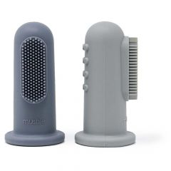 Brosse à dents de doigt - 2 pièces