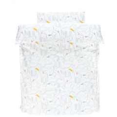 Housse de couette en mousseline bio 100 x 140 cm