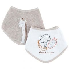 Set de 2 bavoirs bandana Tiga - Tiga, Stegi & Ops