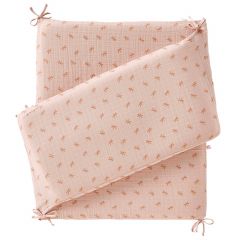 Tour de lit en mousseline bio - Popsie, Gigi & Louli