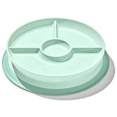 Assiette Stick & Stay à 3 compartiments