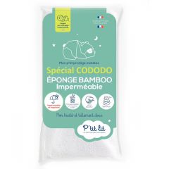 Protège-matelas imperméable éponge viscose de bambou pour cododo