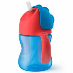 Gobelet avec paille 200 ml