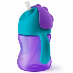 Gobelet avec paille 200 ml