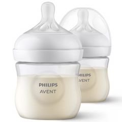 Lot de 2 biberons Avent Natural Response 3.0 2x125 ml