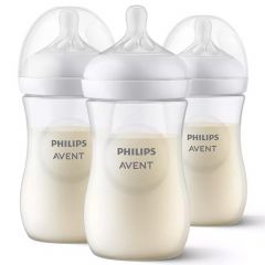 Lot de 3 biberons Avent Natural Response 3.0 3x260 ml