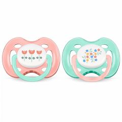 Sucettes classiques 0-6 m - Freeflow - 2pcs
