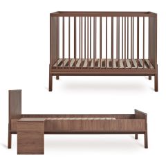 Chambre bébé Ashi : lit 60 x 120 cm + kit Junior