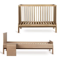 Chambre bébé Ashi : lit 60 x 120 cm + kit Junior